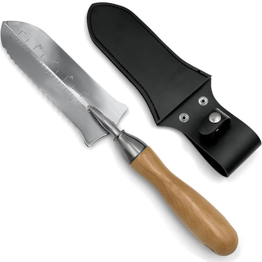 O'Shine Hori-Hori Garden Knife Stainless Steel with PVC Sheath – 178mm