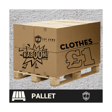 £1 Clothes Sale Clearance Job Lot Start up Pallet