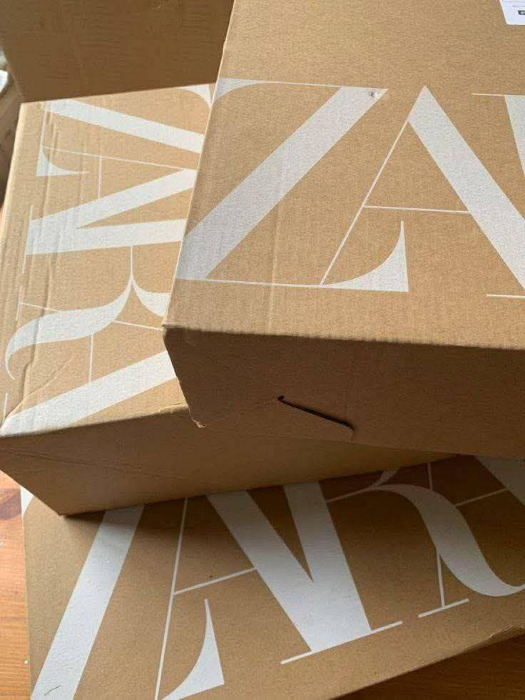 Zara clothing pallet