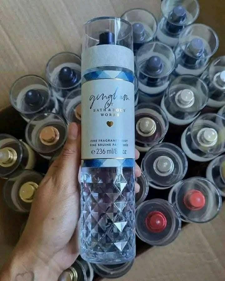 Pallet of Victorias secret cream spray lotion