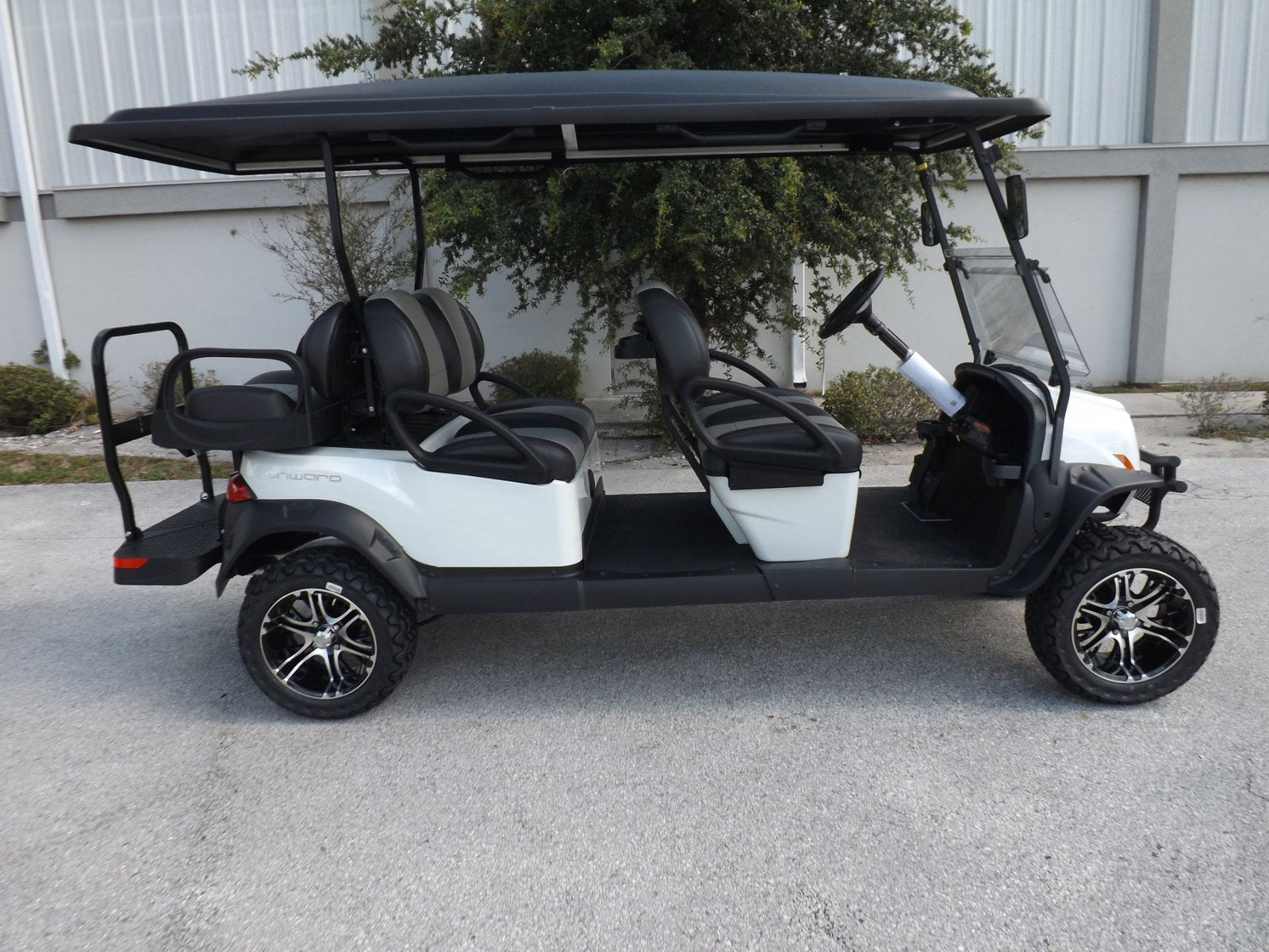 2024 Club Car Onward 6 Passenger Lifted Gas Golf Carts for Sale