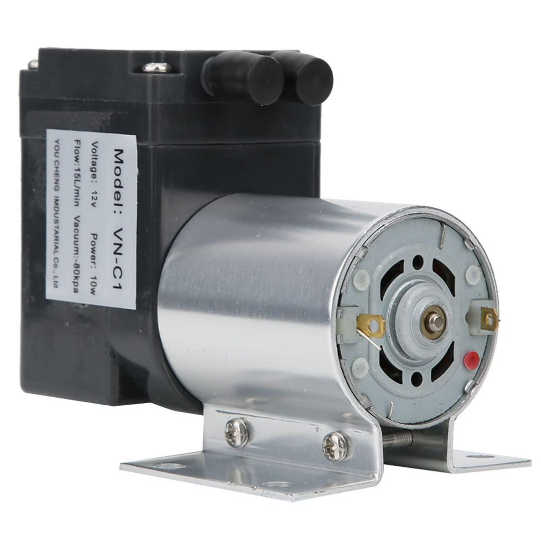 Electric Vacuum Pump 80kPa 10W DC12V 15L/min Compact – Automotive