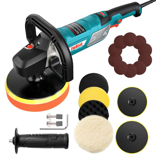 ENEACRO 1500W Polishing Machine 6 Variable Speeds – 150/180mm