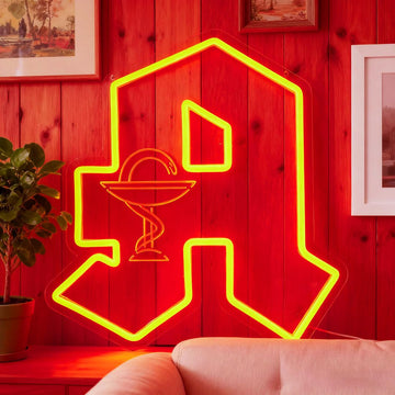 Cowboy Hat Neon Sign LED USB Dimmable Wall Light – Pink