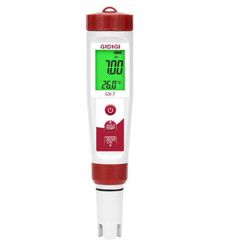 7-in-1 pH and Chlorine Meter for Pools and Spas – Black