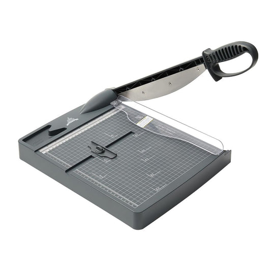 JIELISI Heavy Duty Guillotine Paper Trimmer – 12-inch A4 Manual Cutter