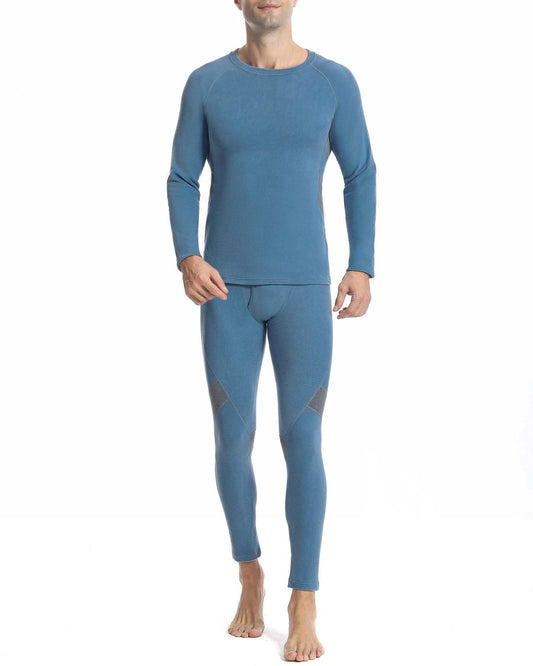 Men's Thermal Long Johns Ski Base Layer Extra Warm Functional Underwear – L