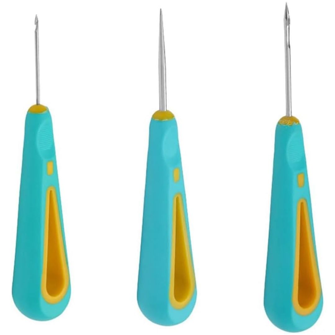 Hand Drill Set Punch Needle 3-piece Tool for Candle Making – 3pc
