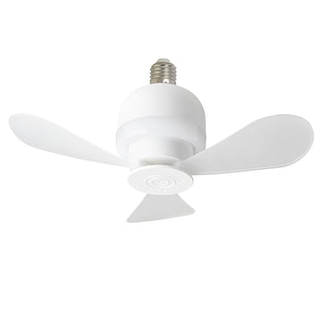 Mini Ceiling Fan with LED Light E27 11W 480lm – 28cm