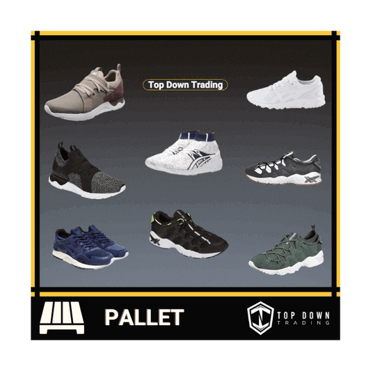 Asics Trainers Wholesale Liquidation Pallet