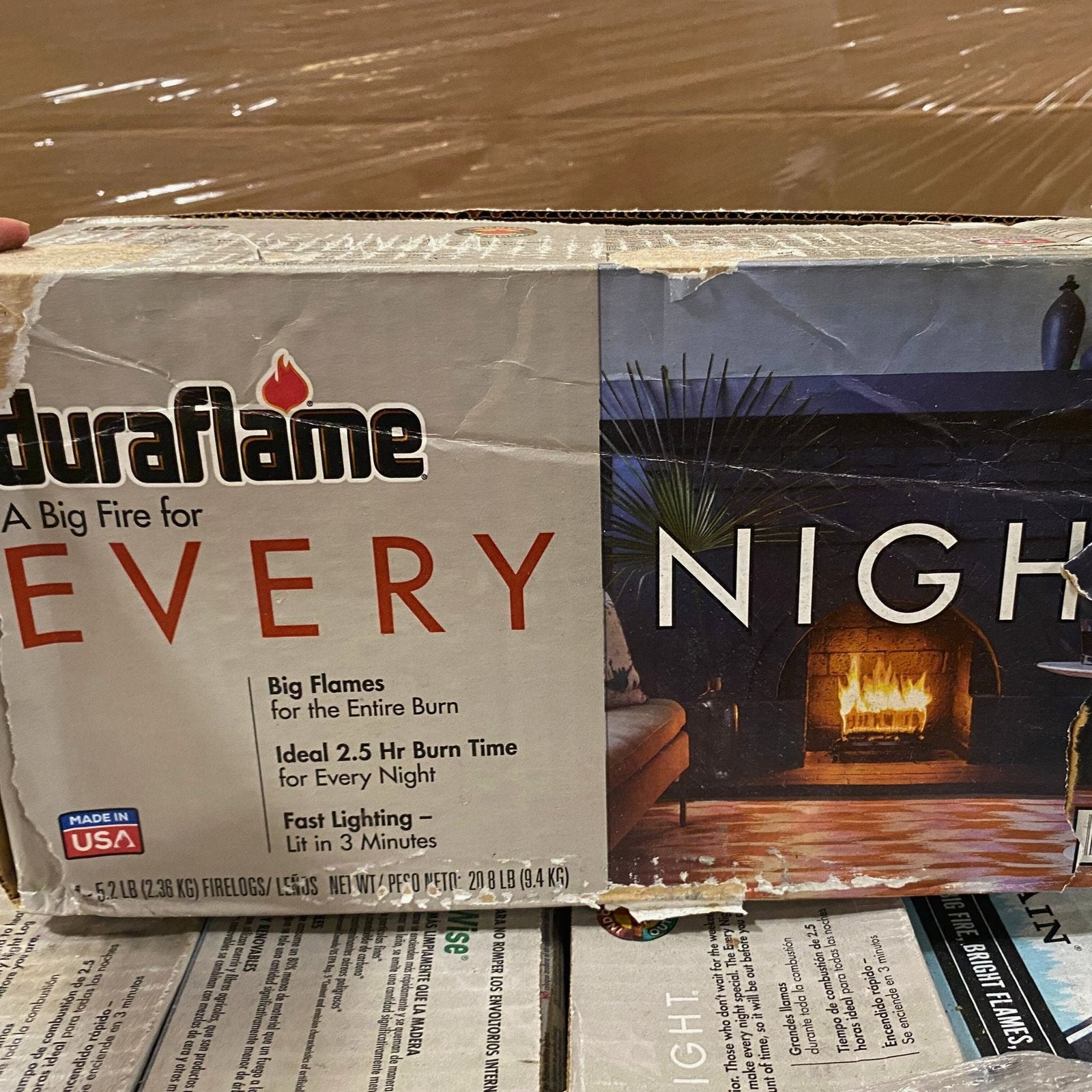 ASSORTED FIRELOGS (35 Pcs Pallet)