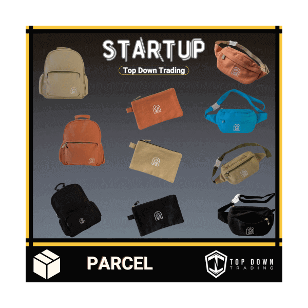 Backpacks, Bumbags & Travel Pouches Eco Joblot