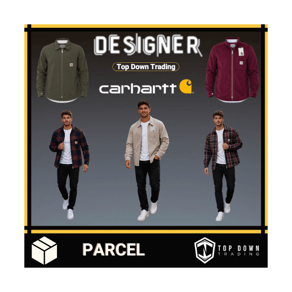 Carhartt Shackets Collection Wholesale Joblot