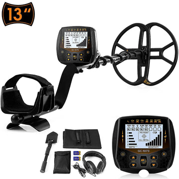 Metal Detector Waterproof High Sensitivity 8 Metal Types – 13-inch