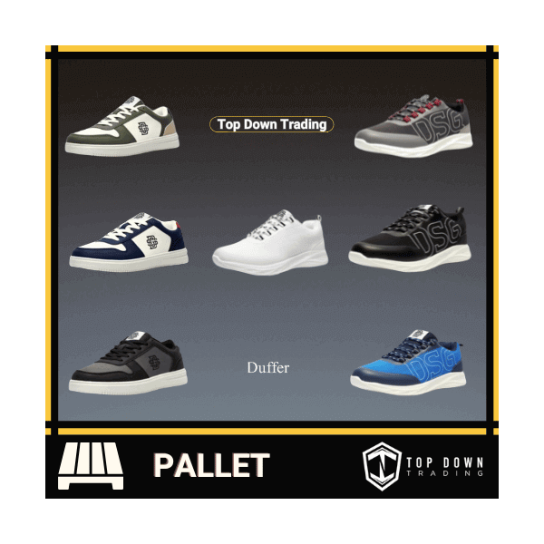 Duffer Wholesale Branded Trainers Liquidation Pallet