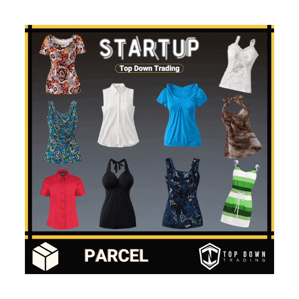 Joblot Women's Fashion Tops Startup Box
