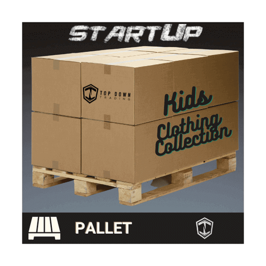 Kids Business Startup Branded Clothing Pallet