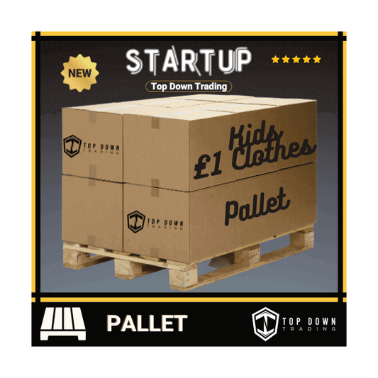 Kids Wholesale Clothing £1 Business Startup Pallet