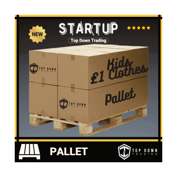 Kids Wholesale Clothing £1 Business Startup Pallet