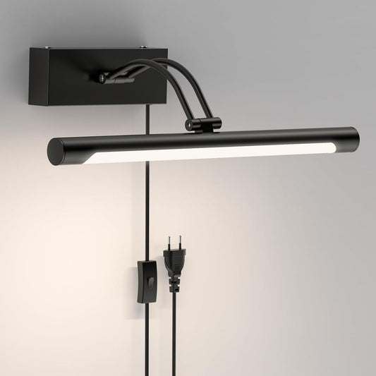LABOREDUCER 36cm LED Picture Light with Cable and Plug – Black