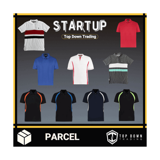 Men's Polo Shirts Basics Reseller Value Joblot