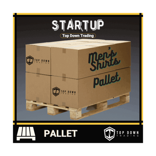 Men's Shirts Liquidation Business Startup Pallet