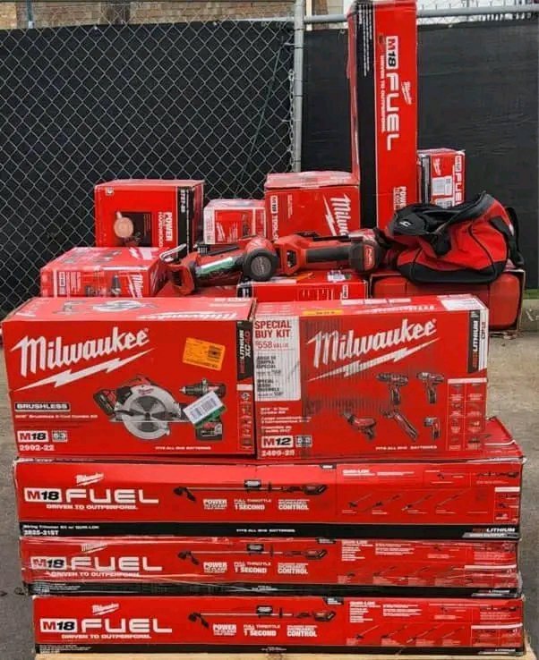 milwaukee tool pallets milwaukee tool pallets