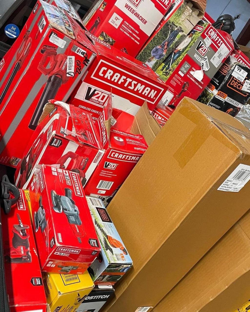 Milwaukee & dewalt tool pallets-bulk liquidation sales