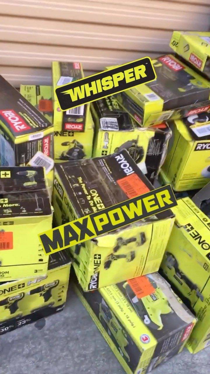 Ryobi tools pallet-bulk liquidation sales