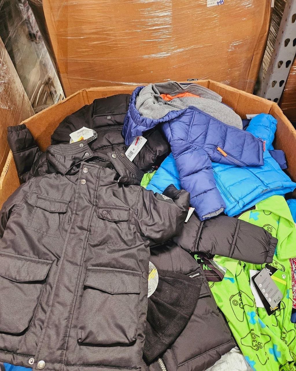 Winter Jacket pallet-Bulk liquidation sales