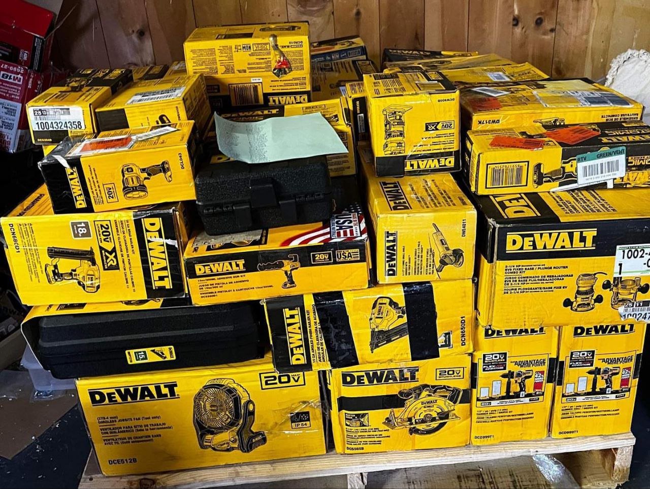 dewalt tool pallets-Bulk liquidation sales