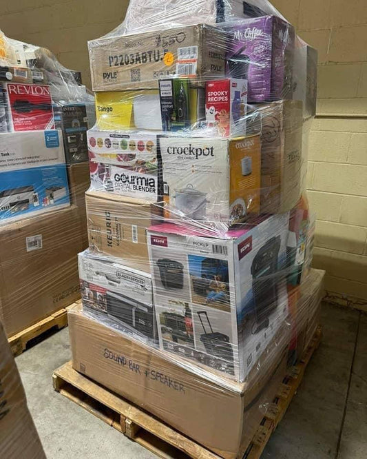 Pallet of kitchen appliances-Bulk liquidation sales