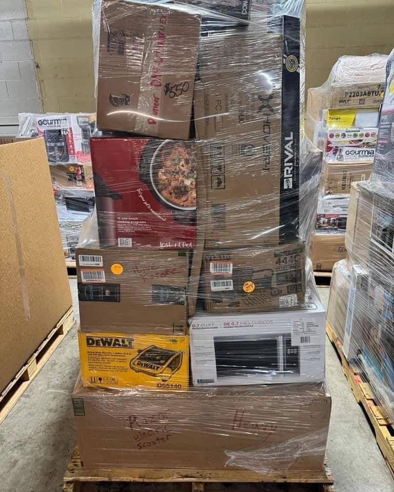 Pallet of kitchen appliances-Bulk liquidation sales