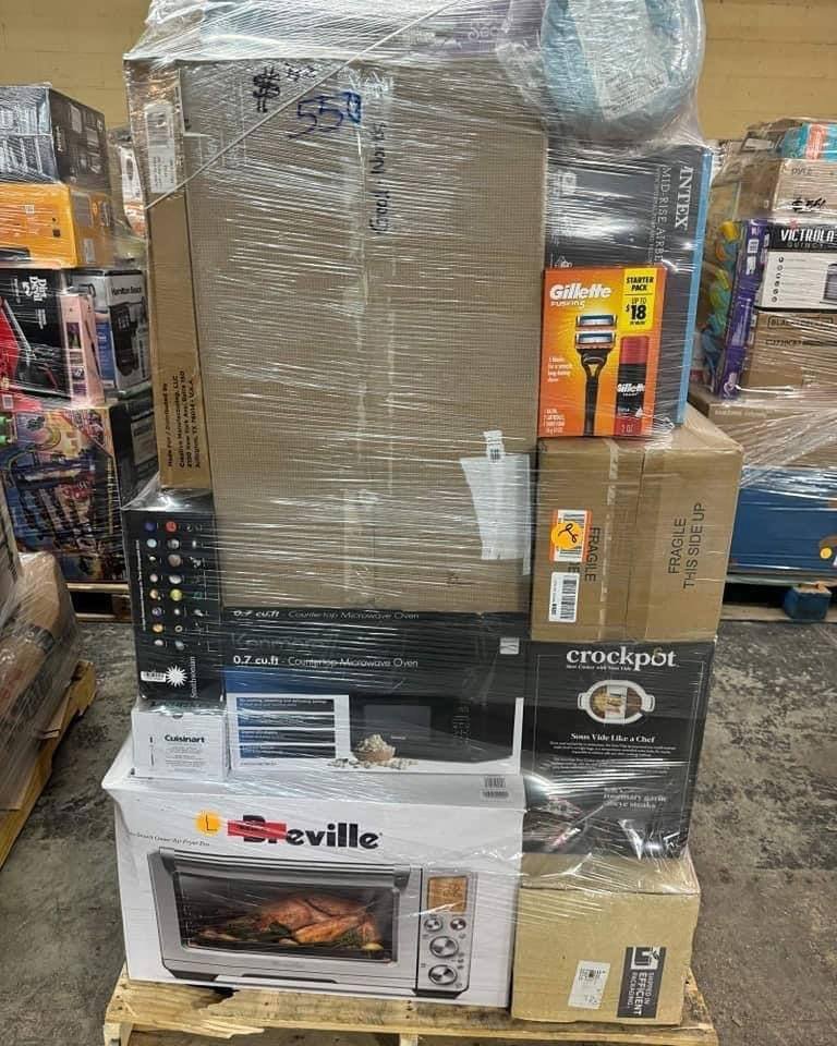 Pallet of kitchen appliances-Bulk liquidation sales