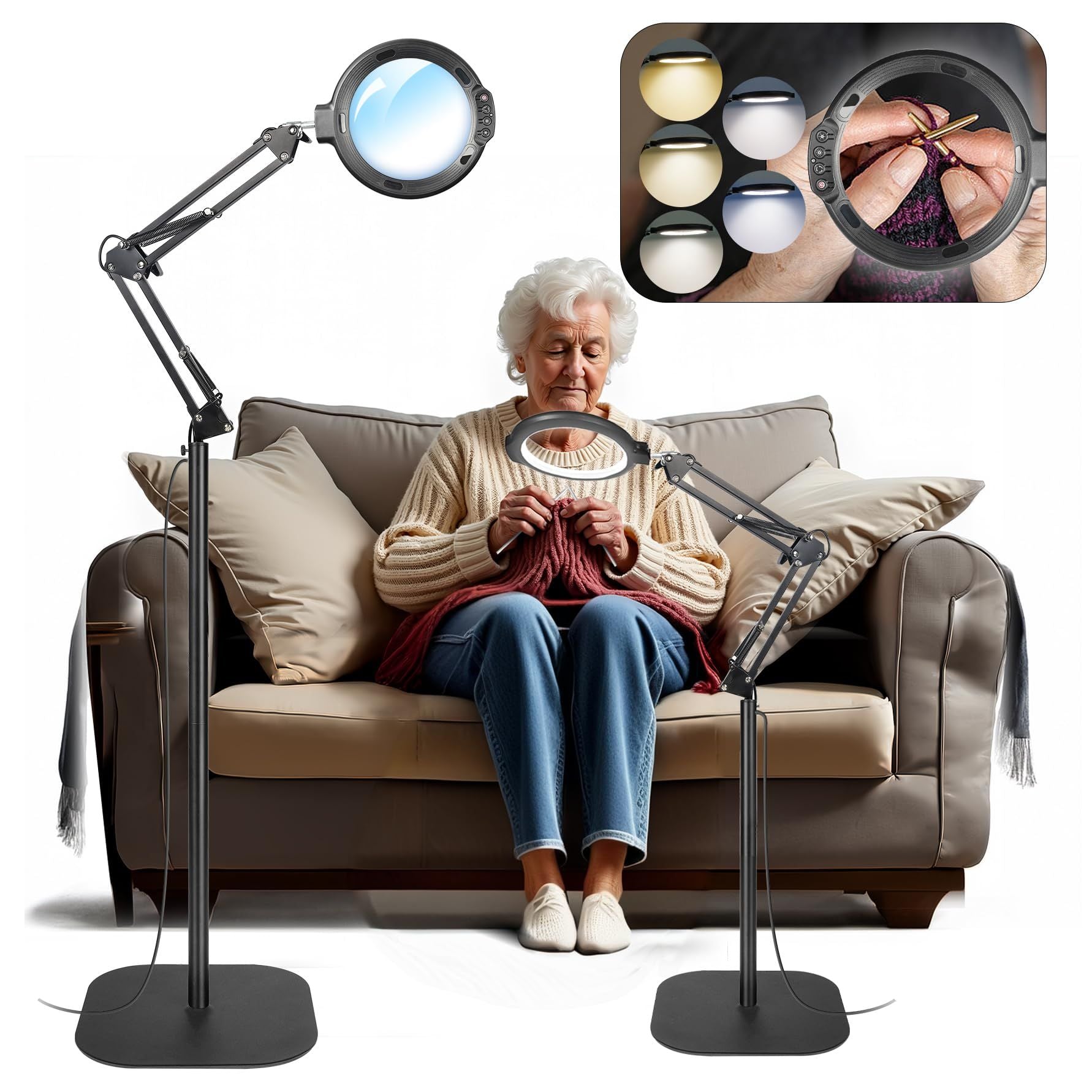 Pallet – Home & Industrial – Magnifying Lamps, Cleaning Mops, Clothes Rails, Furniture Casters, Shoe Racks