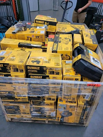 Tool Pallets – Featuring DeWalt, Milwaukee & Rigid Tools