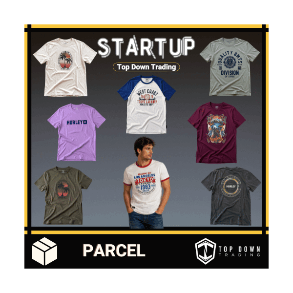 Wholesale Branded T-Shirts Bundle for Resellers