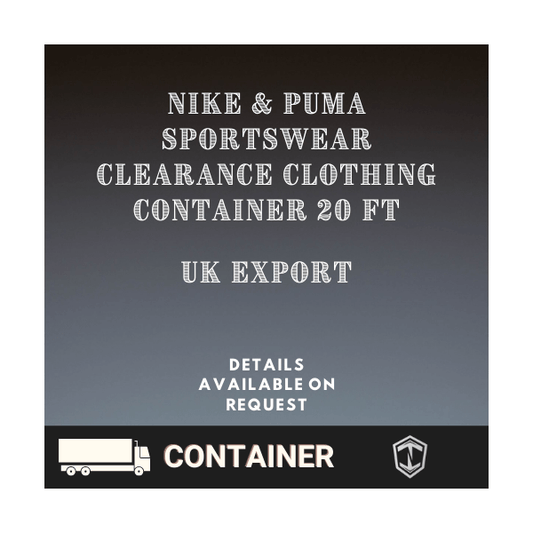 Wholesale Clearance Nike/Puma Sportswear Container