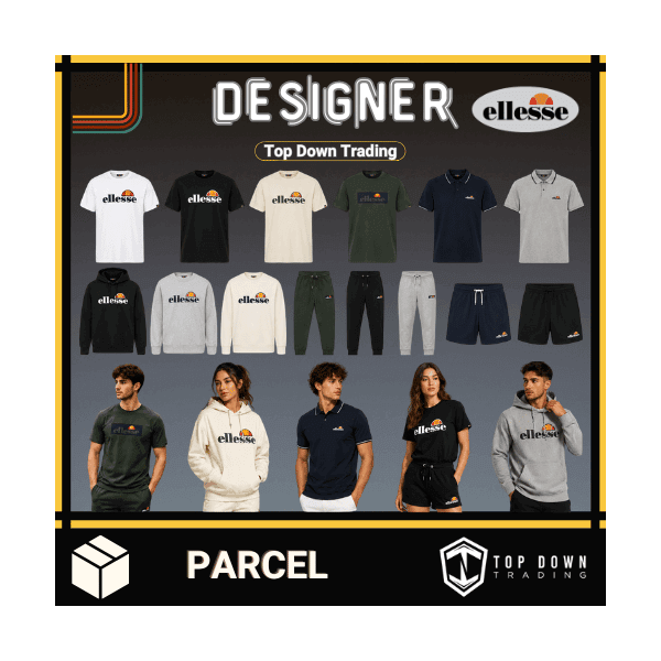 Wholesale Designer Sportswear Ellesse Clothing Bundle
