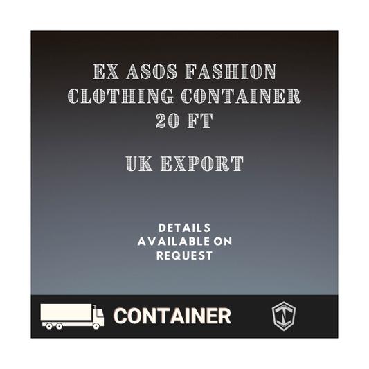 Wholesale Ex Asos Fashion Clothes Container 20ft Expo
