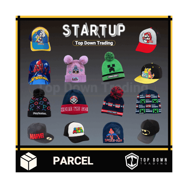Wholesale Joblot Kids Officially Licensed Hats