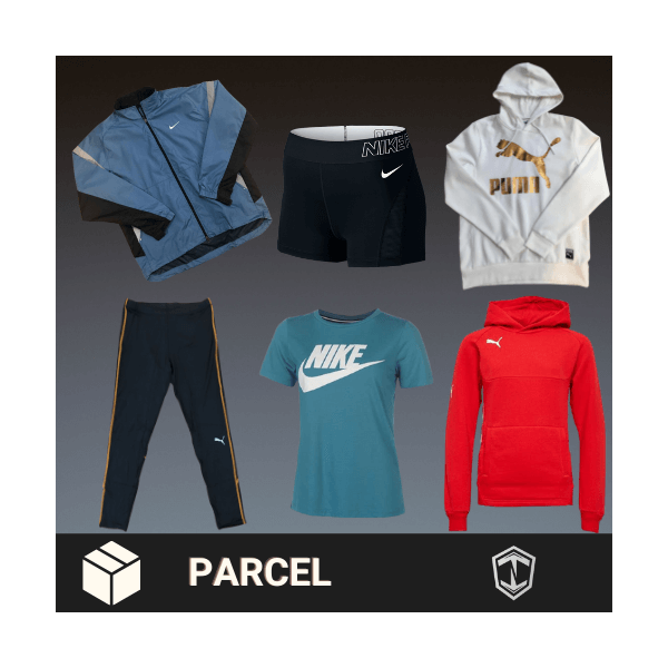Wholesale Nike/Puma Sportswear Clothing Parcel