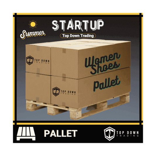Women's Summer Shoes Startup Business Pallet